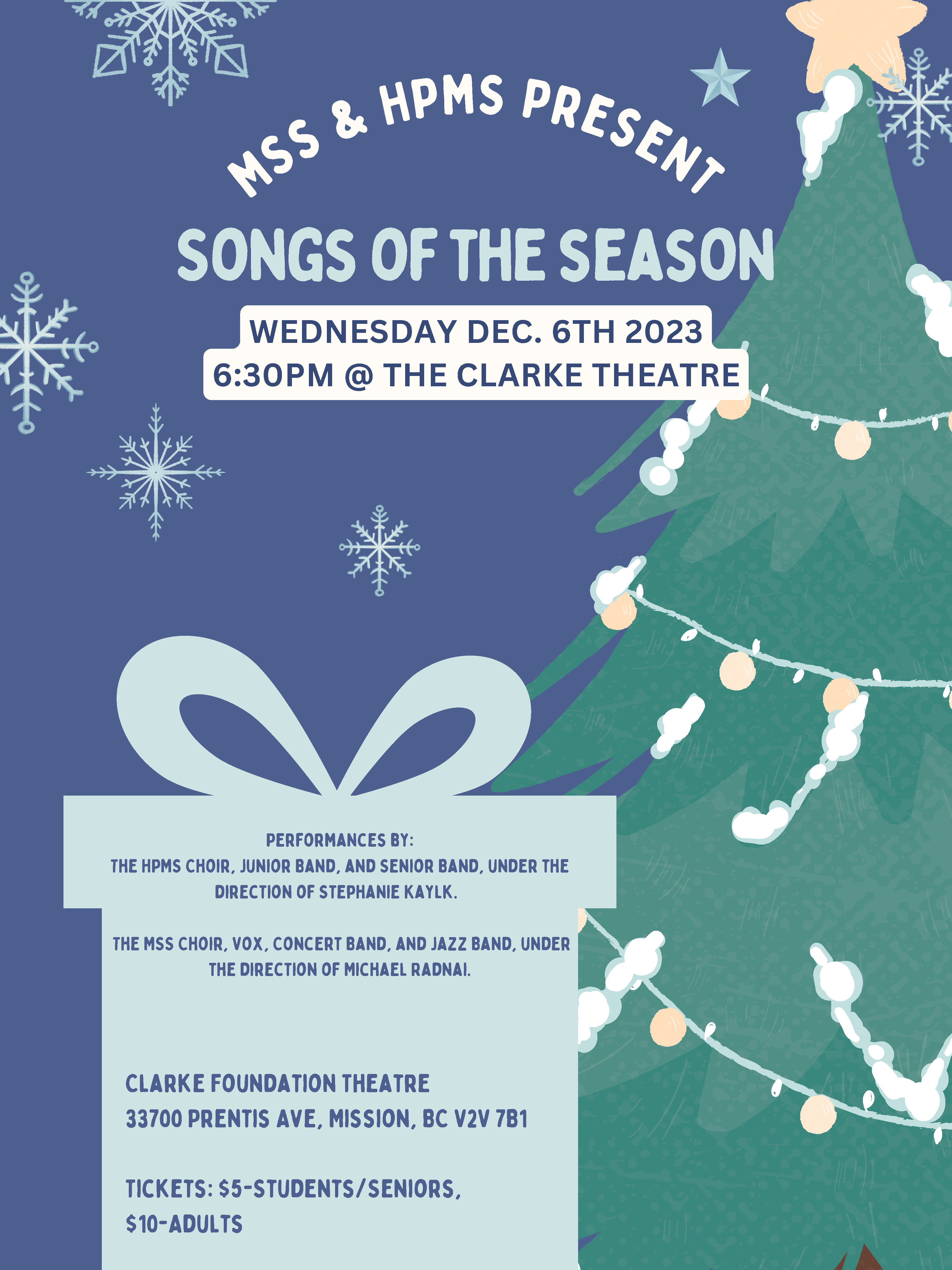 Songs of the Season Poster